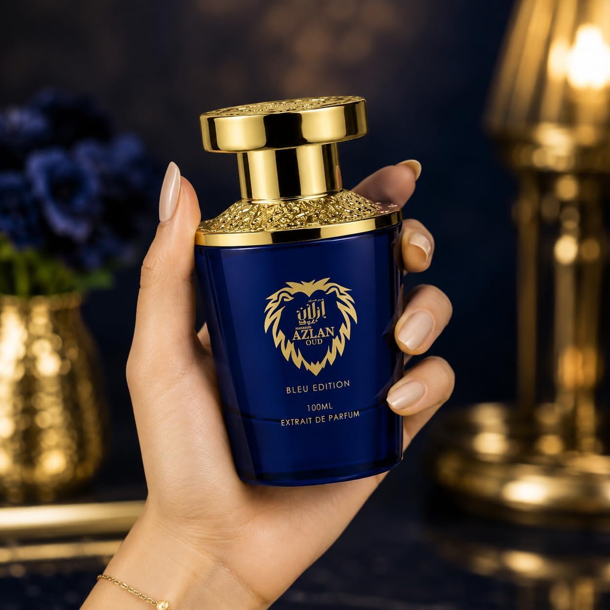 Al Haramain Azlan Oud Bleu 100Ml Extracto De Perfume Spray - Hombre