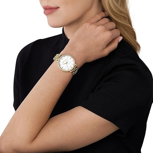 Michael Kors Reloj Mk4666 para Mujer Elegante y Sofisticado con Diseño de Oro y Detalles de Diamantes