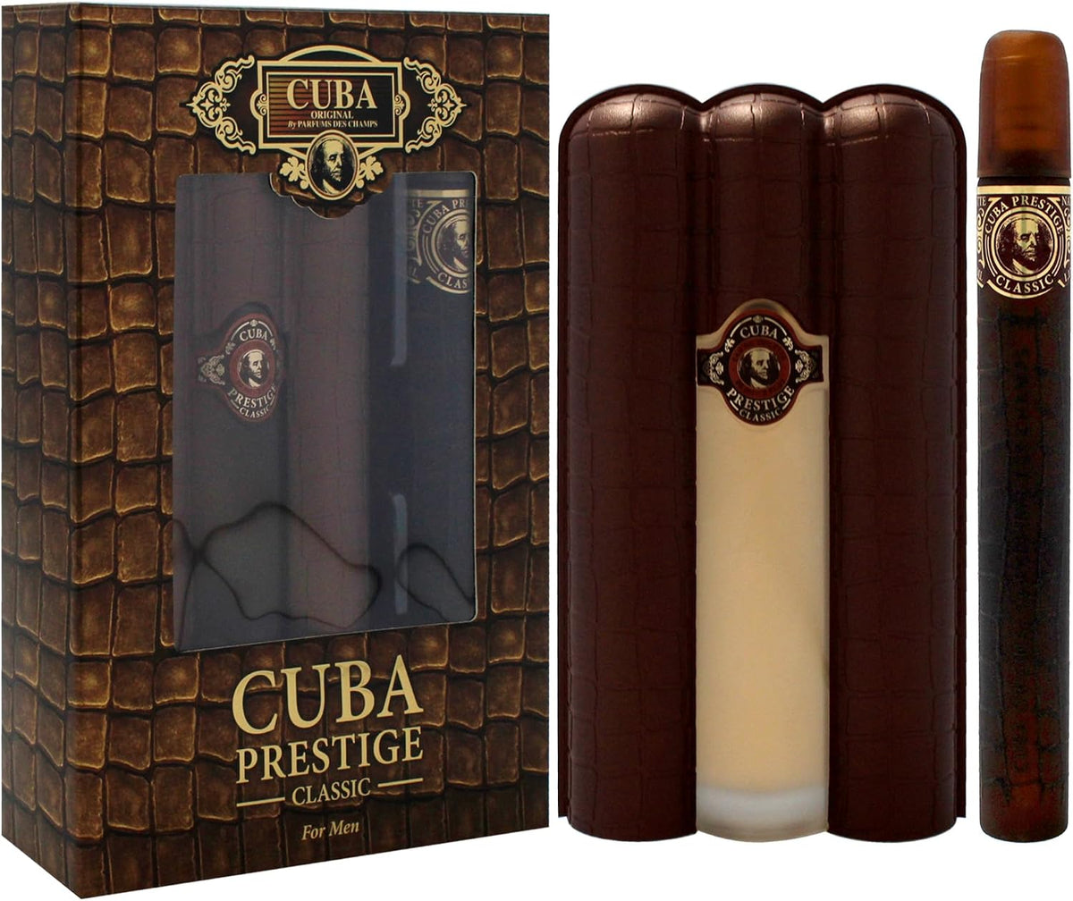 Set Cuba Prestige Classic 2Pzs 90Ml Edt Spray/ 35Ml Edt Spray - Hombre