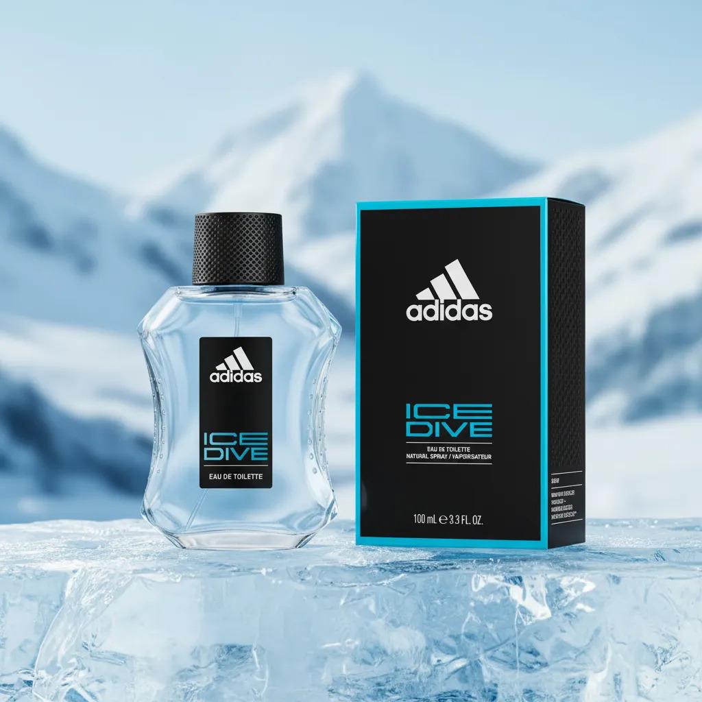 Adidas Set Adidas Ice Dive 3Pz 100Ml Edt Spray - Hombre