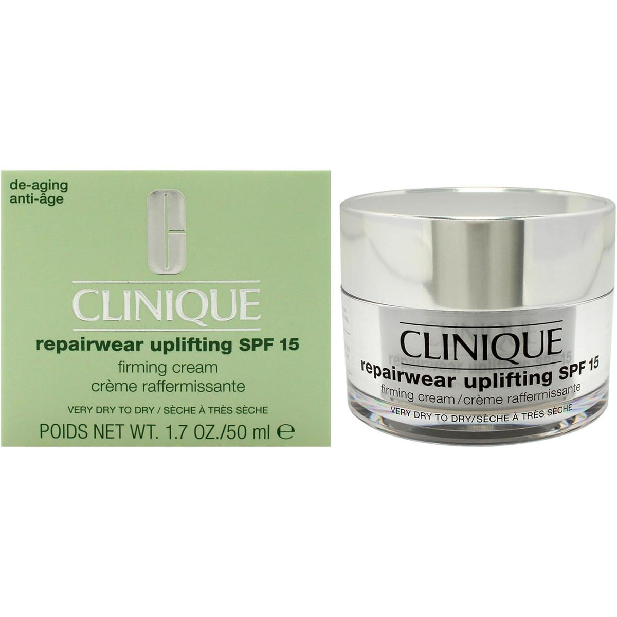 Clinique Crema Humectante Ligera Reafirma Levanta Y Suaviza Rostro Y Cuello 50Ml - Mujer