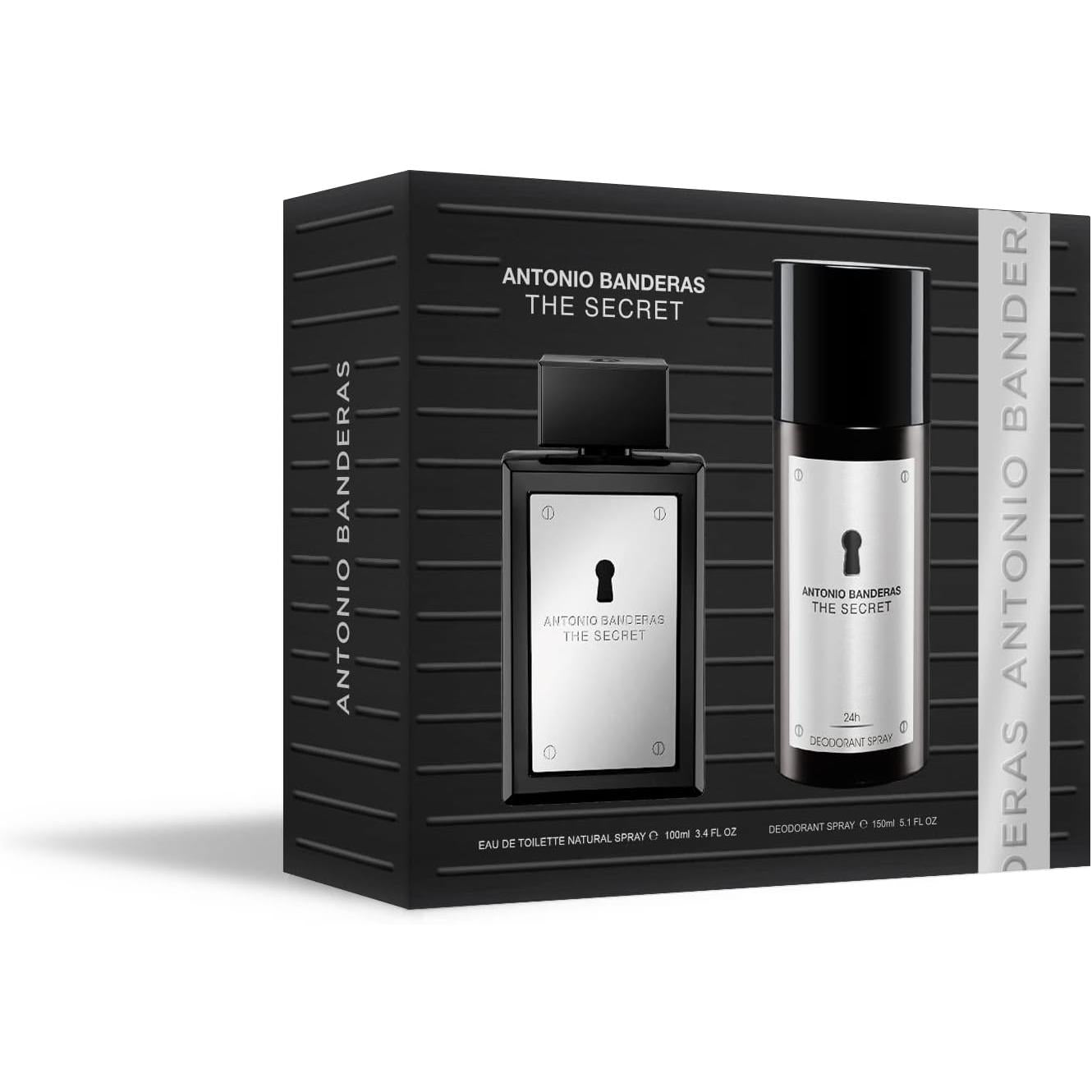 Set The Secret Antonio Banderas 2Pz 100Ml Edt Spray -  Hombre