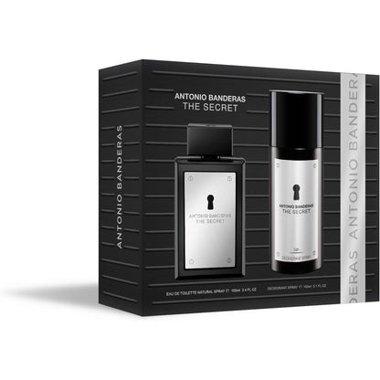 Set The Secret Antonio Banderas 2Pz 100Ml Edt Spray -  Hombre