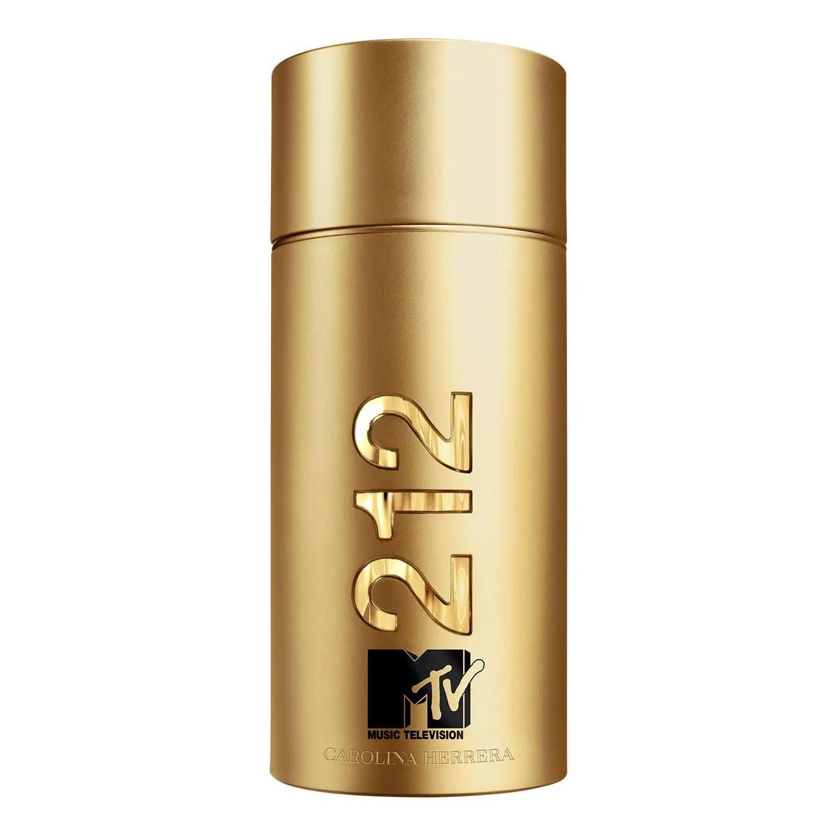 Carolina Herrera 212 Men Mtv 100Ml Edt Spray para Hombre Fragancia Masculina de Alta Calidad