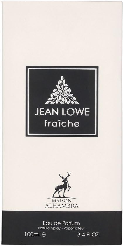 Jean Lowe Fraiche Unisex Maison Alhambra 100 ml Edp Spray
