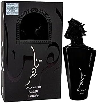 Maahir Black Unisex Lattafa 100 ml Edp Spray - Hombre