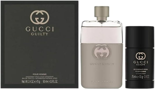 Set Gucci Guilty Pour Homme 2Pzs 90Ml Edt Spray/ Desodorante Stick 70G - Hombre