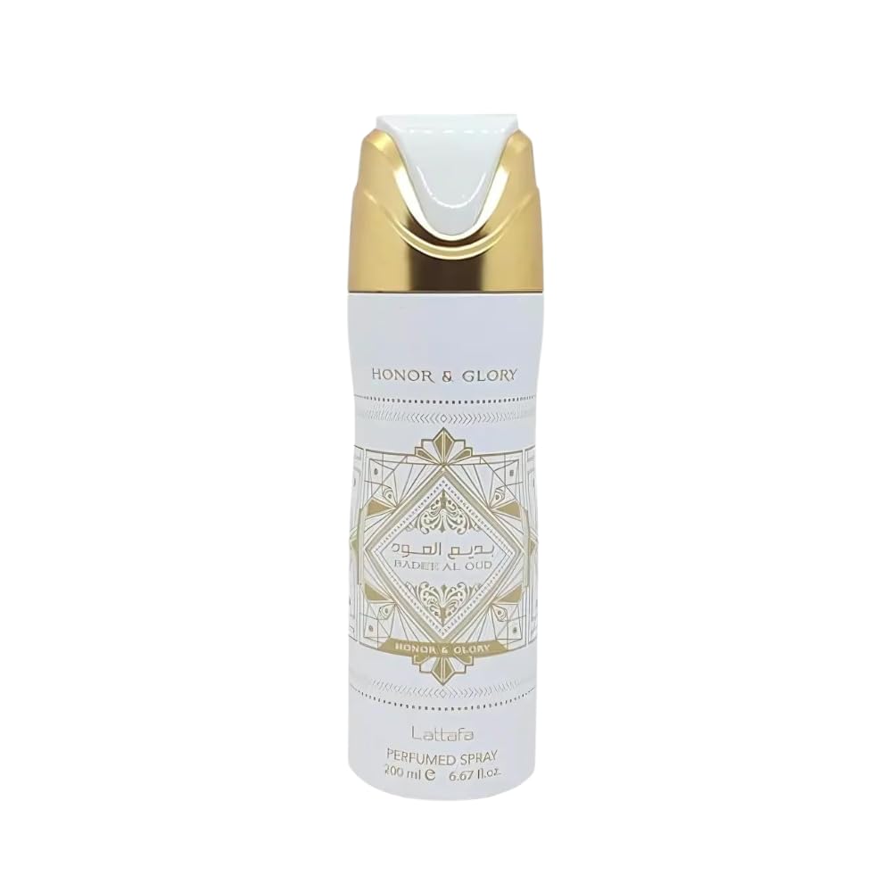 Bade Oud Honor & Glory By Lattafa 200 ml Body Spray - Unisex