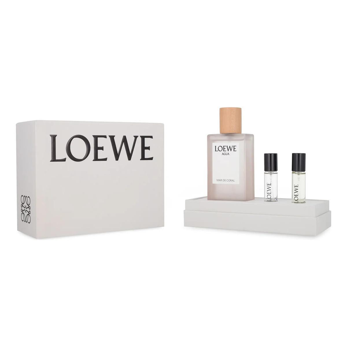 Set Agua Mar De Coral Dama Loewe 3 pz - Mujer