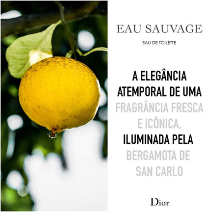 Eau Sauvage Christian Dior 100 ml Edt Spray - Hombre