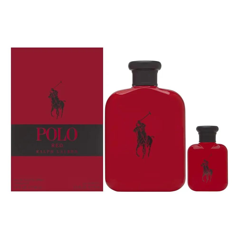 Set Polo Red 2Pzs Ralph Lauren 125Ml Edt Spray/ 15Ml Edt - Hombre