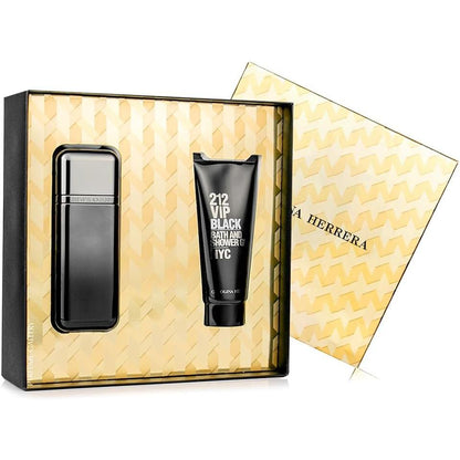 Set 212 Vip Black Elixir 2Pzs 100Ml Edp Spray/ Shower Gel 100Ml - Hombre