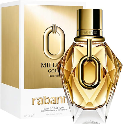 Million Gold For Her Paco Rabanne 90 ml Edp Spray - Mujer