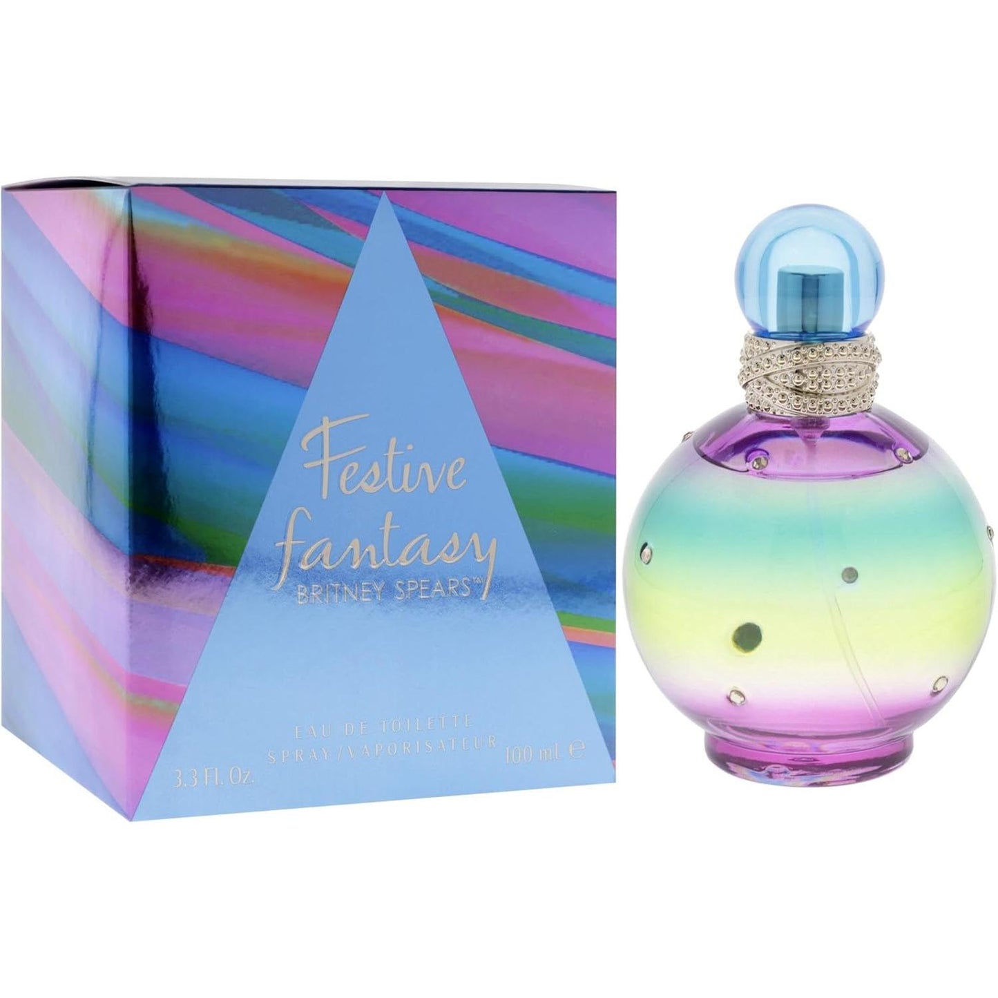Fantasy Festive Dama Britney Spears 100 ml Edt Spray - Mujer