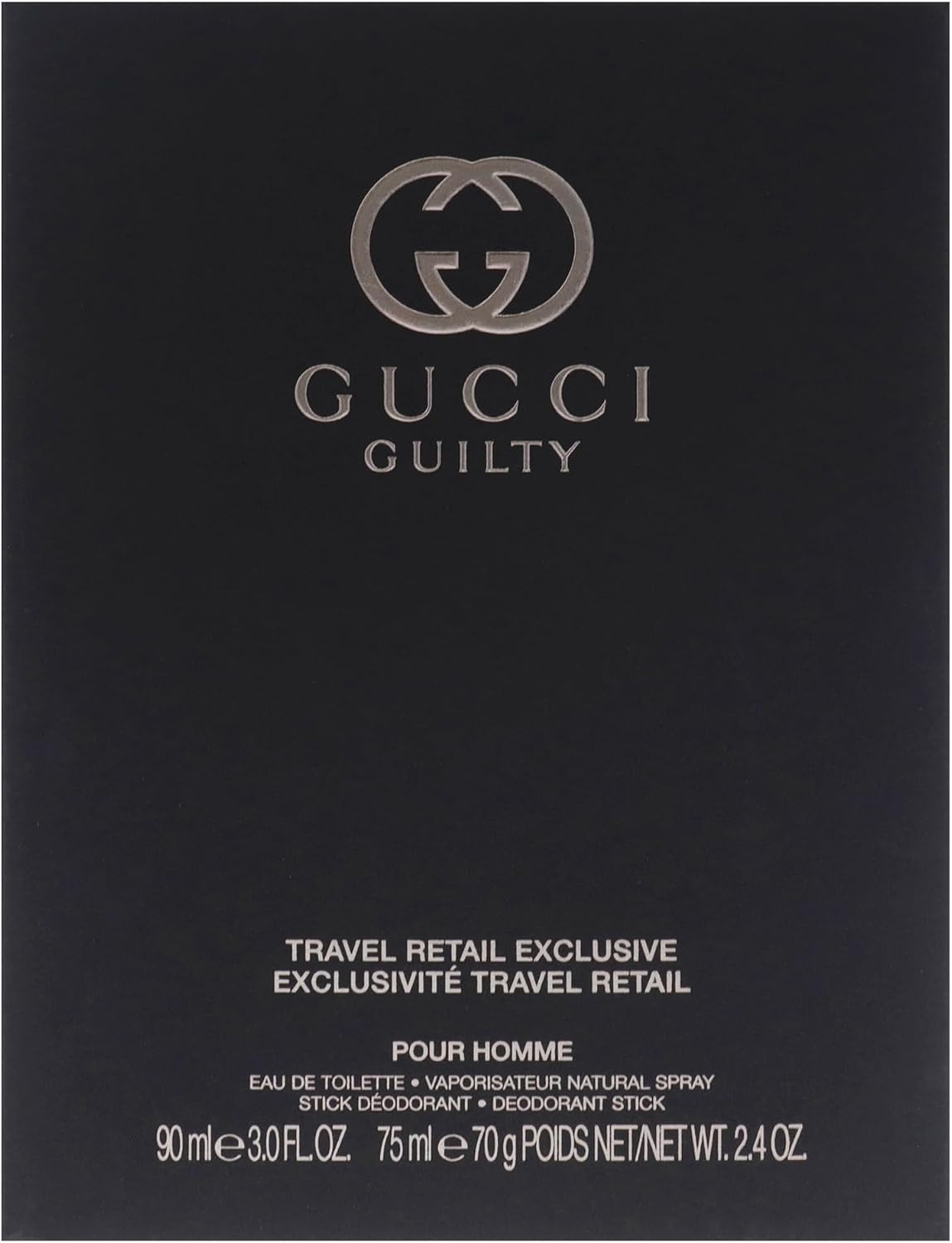 Set Gucci Guilty Pour Homme 2Pz -  Hombre