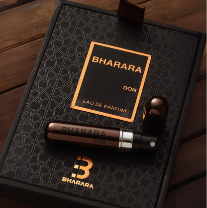 Bharara Don 100 ml EDP Spray para Hombre Fragancia Amaderada Especiada con Notas de Piña Bergamota y Pimienta