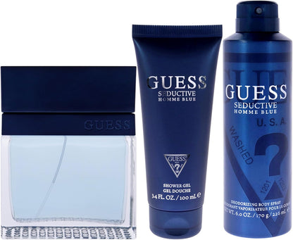 Set Guess Seductive Homme Blue Guess 4 pz - Hombre