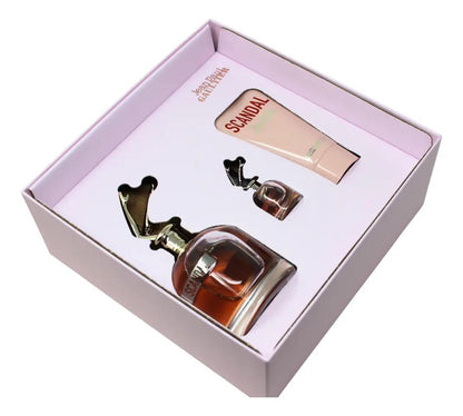 Jean Paul Gaultier Set Jean Paul Gaultier Scandal 3Pzs 80Ml Edp Spray/ Body Lotion 75Ml/ 6Ml Edp Para Mujer