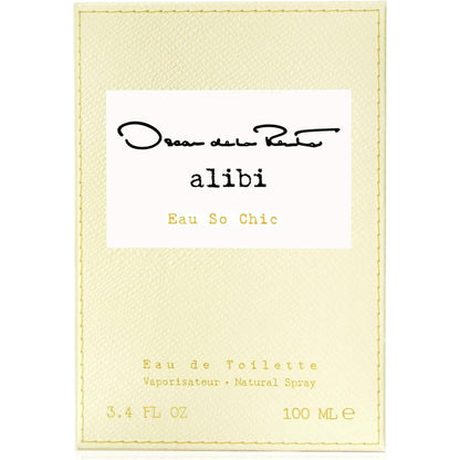 Oscar De La Renta Alibi Eau So Chic 100Ml Edt Spray - Mujer