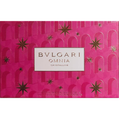 Set Omnia Crystalline Edt Bvlgari 3 pz - Mujer