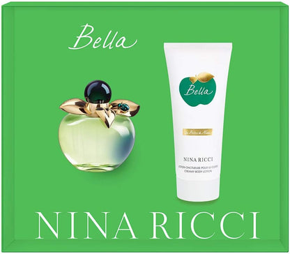 Nina Ricci Set Bella 2Pzs 80Ml Edt Spray/ Body Lotion 100Ml - Mujer