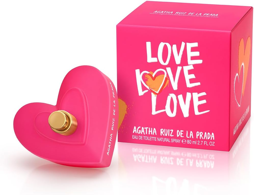 Love Love Love Agatha Ruiz De La Prada 80Ml Edt Spray- Mujer - Mujer