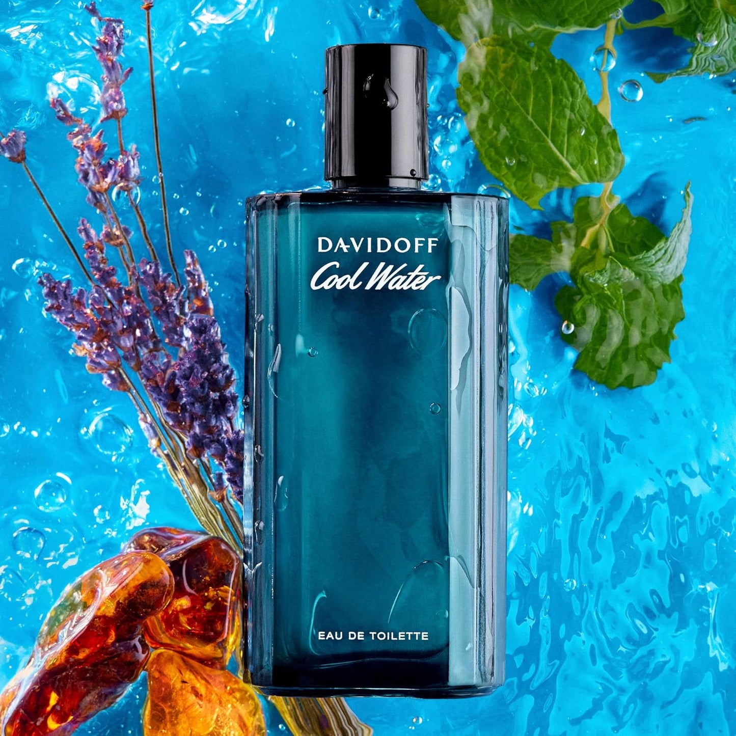 Davidoff Set Cool Water 3 pz para Hombre Fragancia Aromática Acuática con Notas de Agua de Mar y Menta