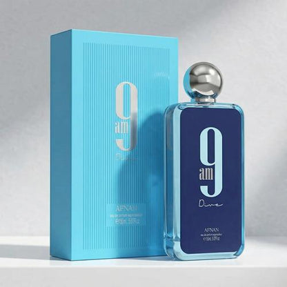 Afnan 9Am Dive 150Ml EDP Spray - Perfume Unisex para Hombres y Mujeres - Fragancia de Alta Calidad