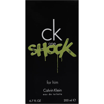 Ck One Shock Calvin Klein 200 ml Edt Spray - Perfume Original Para Hombre