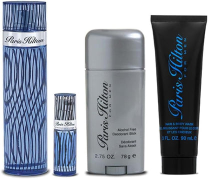Set Ph Paris Hilton Men 4Pz 100Ml Edt Spray - Hombre