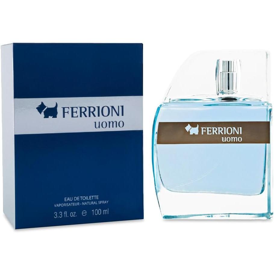 Ferrioni Uomo 100 Ml Edt Spray para Hombre - Fragancia Masculina de 100 ml en Spray