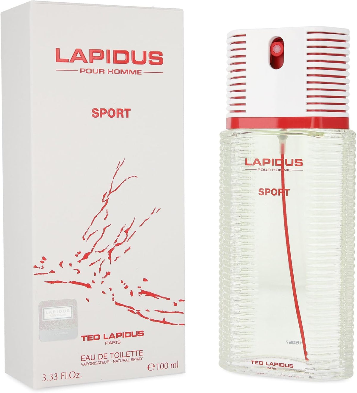 Ted Lapidus Lapidus Sport 100 ml Edt Spray - Hombre