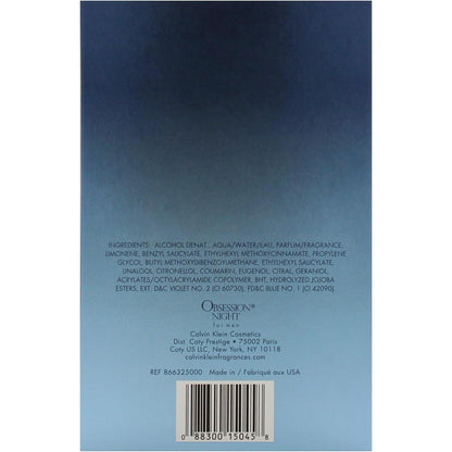 Calvin Klein Obsession Night Caballero Calvin Klein 125 ml Edt Spray - Hombre