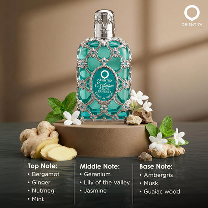 Azure Fantasy Unisex Orientica Luxury Collection 80 ml Extrait de Parfum Spray - Unsex