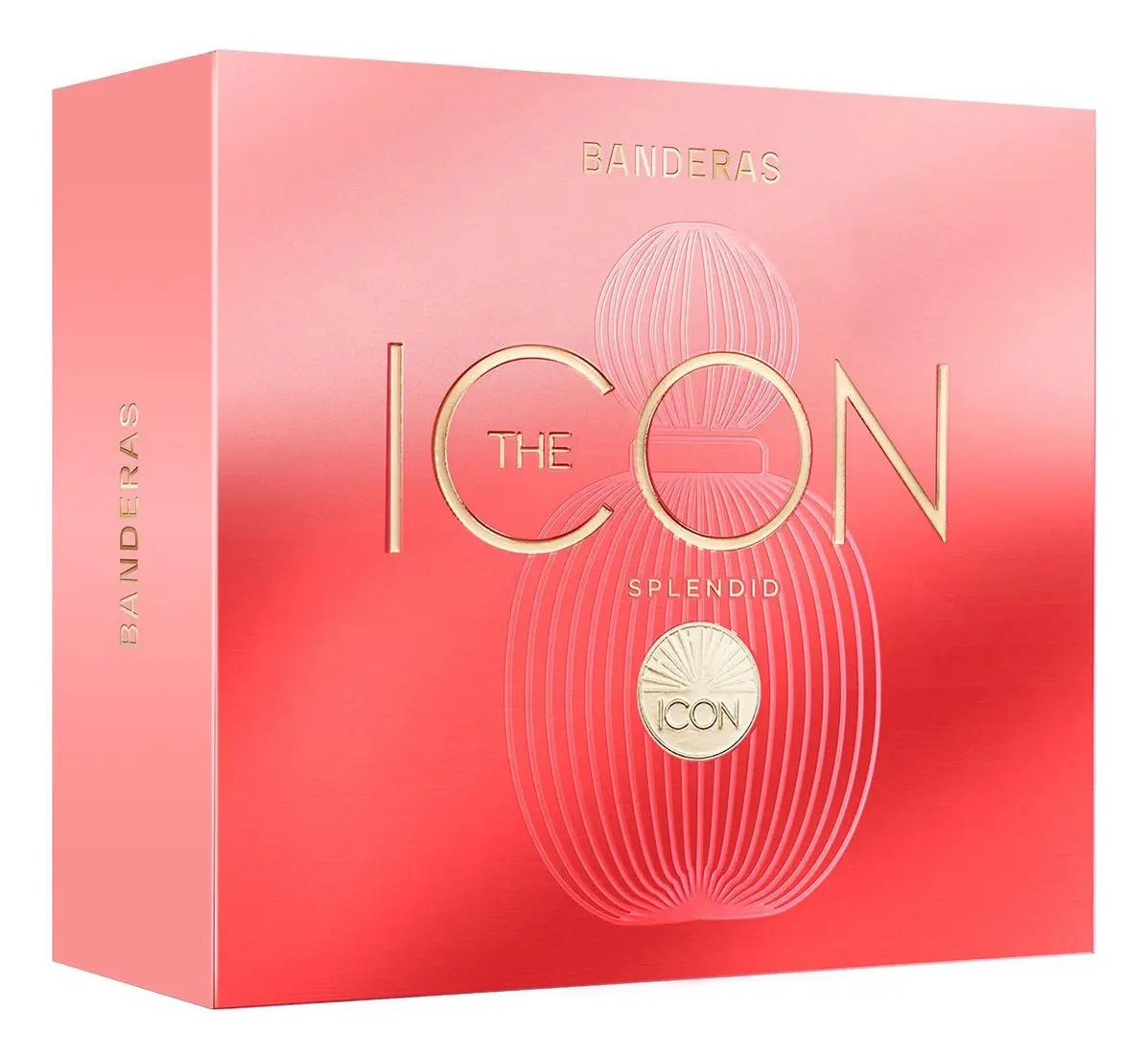 Banderas Set Banderas The Icon Splendid 2Pzs 100Ml Edp Spray/ Desodorante 150Ml Spray - Mujer