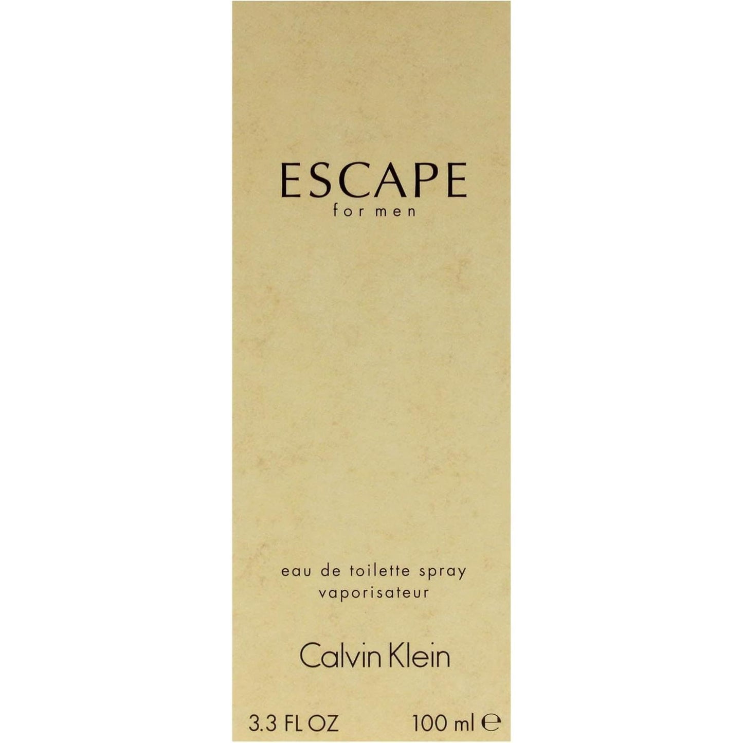 Escape Caballero Calvin Klein 100 ml Edt Spray - Hombre