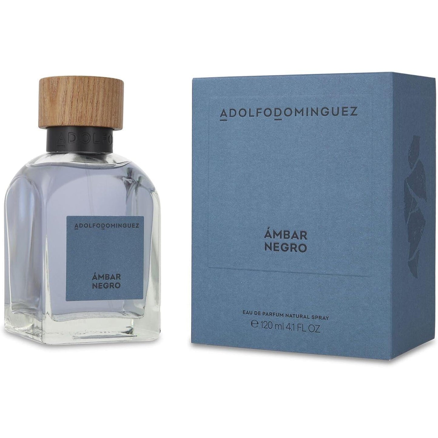 Ambar Negro Adolfo Dominguez 120 ml Edp Spray - Hombre