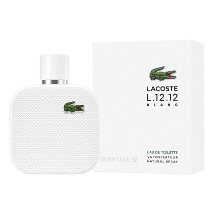 Eau De Lacoste L.12.12 Blanc Pure Lacoste 100 ml Edt Spray - Hombre