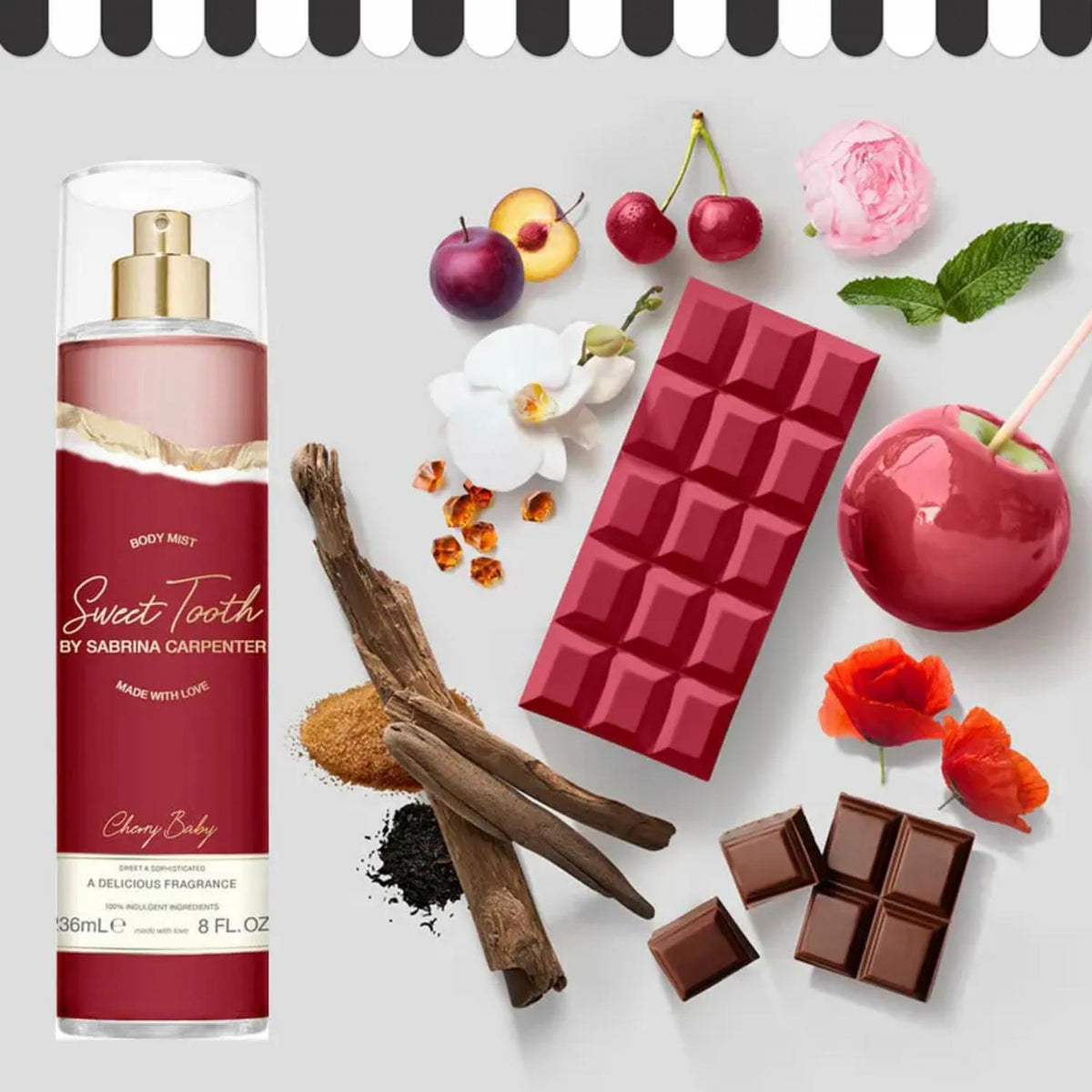 Sabrina Carpenter Cherry Baby 236Ml Body Mist Spray - Mujer