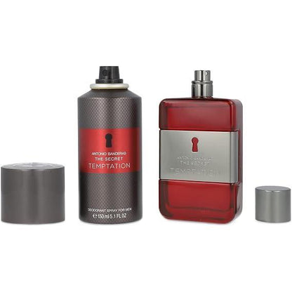 Set The Secret Temptation Men Antonio Banderas 2Pz -  Hombre