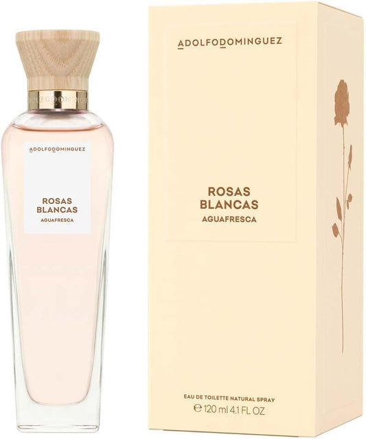 Agua Fresca de Rosas Blancas Dama Adolfo Dominguez 120 ml Edt Spray - PriceOnLine