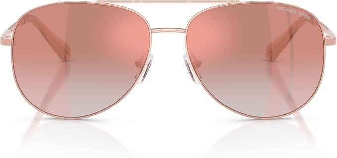 Lentes Michael Kors Dama Rose Gold 0MK117211086F58 - Mujer