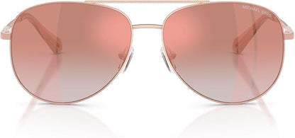 Lentes Michael Kors Dama Rose Gold 0MK117211086F58 - Mujer