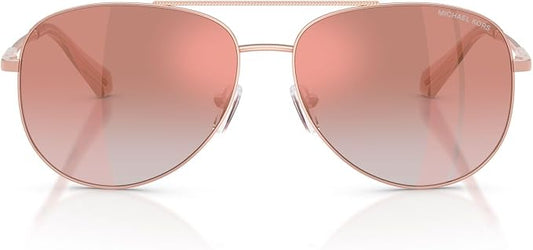 Lentes Michael Kors Dama Rose Gold 0MK117211086F58 - Mujer