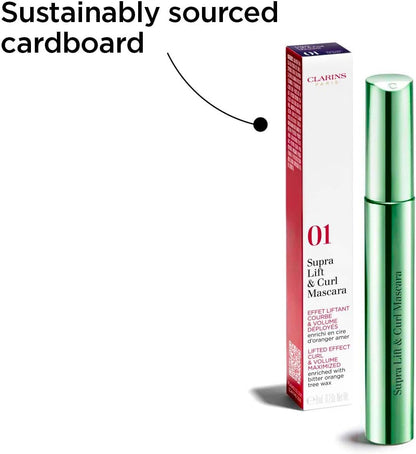 Mascara Para Pestañas Supra Lift & Curl Mascara -Intense Black 8Ml - Mujer