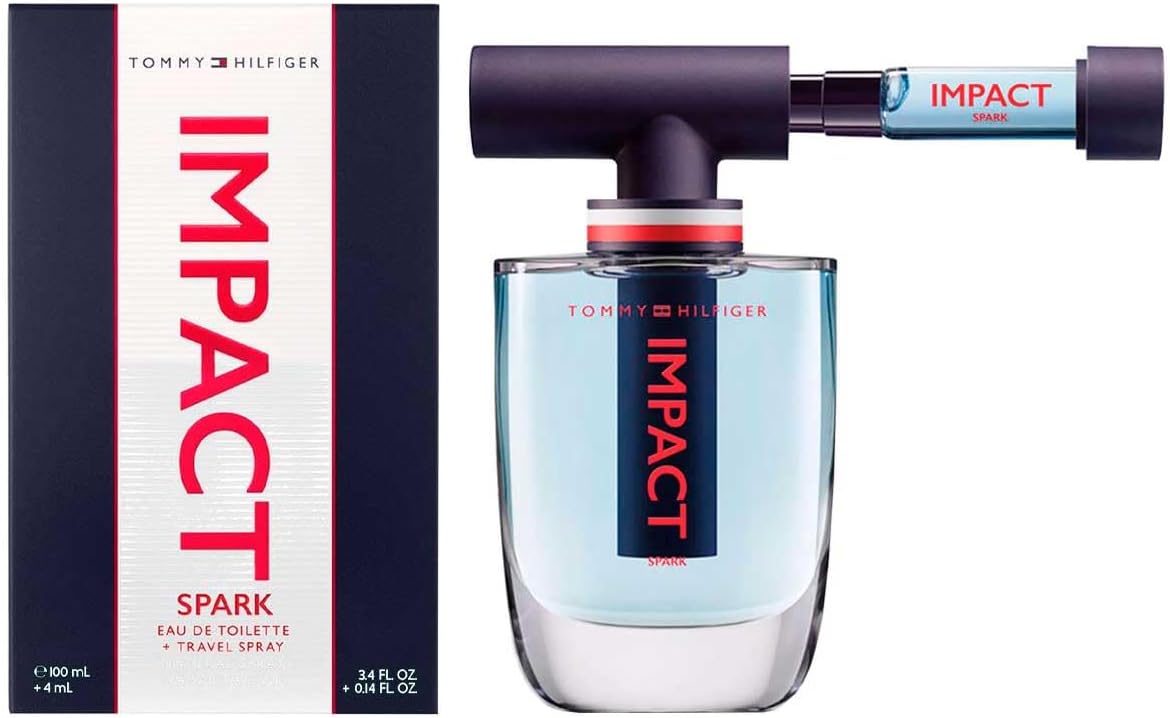 Tommy Impact Spark Caballero Tommy Hilfiger 100 ml Edt Spray + 4 ml - Hombre