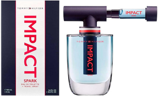 Tommy Impact Spark Caballero Tommy Hilfiger 100 ml Edt Spray + 4 ml - Hombre