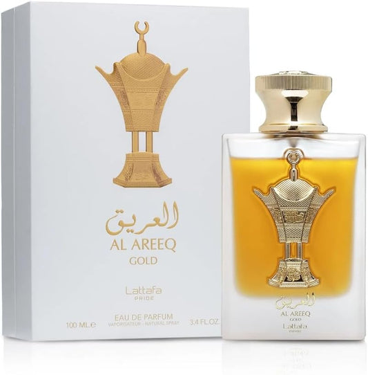 Al Areeq Gold Unisex Lattafa 100 ml Edp Spray