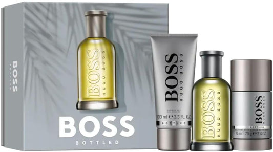 Hugo Boss Set Boss Bottled Hugo Boss 3Pz 100Ml Edt Spray - Hombre