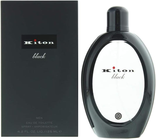 Kiton Black Caballero Kiton 125 ml Edt Spray - Hombre